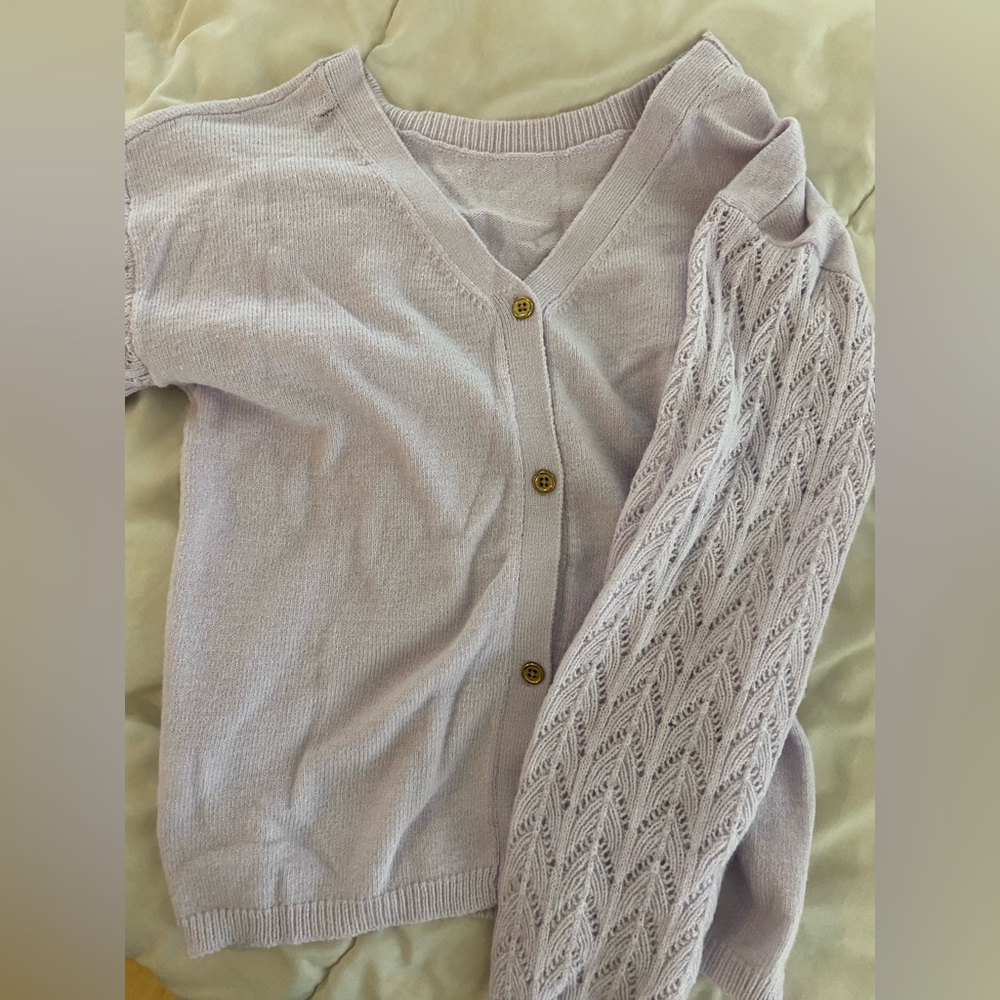 Banana Republic lavender sweater